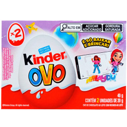 Chocolate Kinder Ovo Surpresa Cx C/2un M