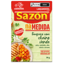 Tempero Sazon na Medida 30g Cheiro Verde