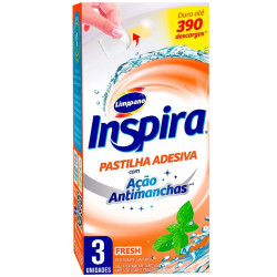 Pastilha Adesiva Inspira Limppano com 3u