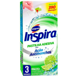Pastilha Adesiva Inspira Limppano com 3u