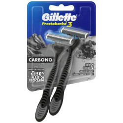 Aparelho Barbear Prestobarba 3 com 2un C