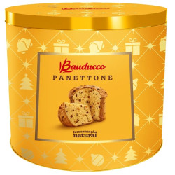 Panettone Bauducco Lata 750gr Frutas Cri