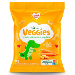 Snack Nhami Mami Mini Veggies 18g Grão d