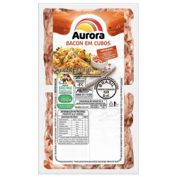 Bacon Aurora 250g em Cubos