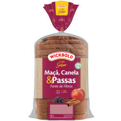Pão Wickbold Grão Sabor 500gr Canela e P