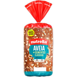 Pão Nutrella 350gr Aveia, Sementes Cláss