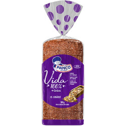 PÃ£o Panco Integral 380gr 15 GrÃ£os