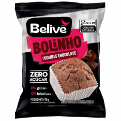 Muffin Belive Zero 40gr Double Chocolate