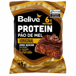 Pão de Mel Belive Protein 45gr Zero 