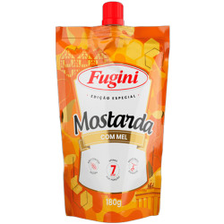 Mostarda com Mel Fugini Sachê 180gr com 