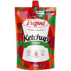 Ketchup Fugini Sachê 180gr com Bico Pica