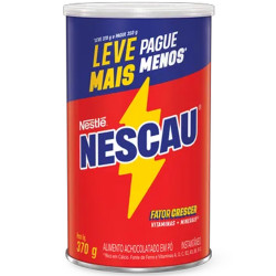 Achocolatado em Pó Nescau Lata Leve 370g