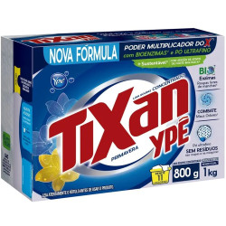 Lava Roupas em Pó Tixan Ypê Caixa 800gr 