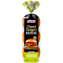 Pão de Hamburguer Pullman Brioche 520gr 