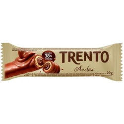 Chocolate Wafer Trento 29g Avelã