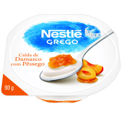 Iogurte Grego Nestlé 90g Calda de Damasc