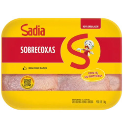 Sobrecoxa Sadia Bdj 1 kg