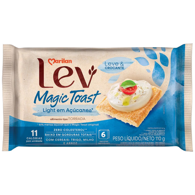 Torrada Marilan Magic Toast 110gr Light Torrada Marilan Magic Toast 110gr Light
