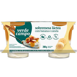 Sobremesa Láctea Verde Campo 200gr Banan