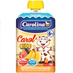 Iogurte Carolina Pouch 90gr Salada de Fr