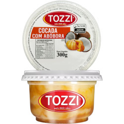 Doce Cocada Tozzi Pote 300g com Abóbora