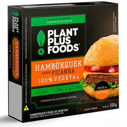 Hamburguer Vegetal Plant Plus Foods 100g