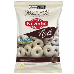 Sequilho Nazinha 300gr Nata