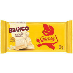 Chocolate Garoto 80g Branco