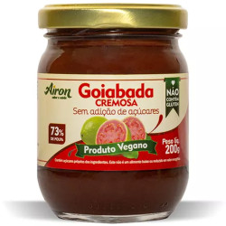 Goiabada Airon Zero Vidro 200gr Vegana