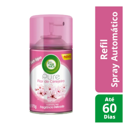 Bom Ar Air Wick Pure Refil 250ml Flor de Cerejeira