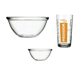 Kit Preparo 3pcs 1Tig 2lt+1Tig 500ml+ Medidor