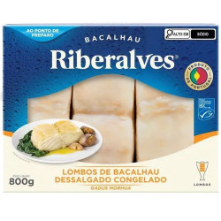 Lombo Bacalhau Riberalves 800G