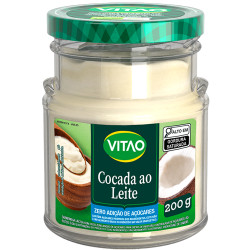 Cocada Ao Leite Vitao Zero Vidro 200g