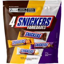 Chocolate Snickers Variedades 171g