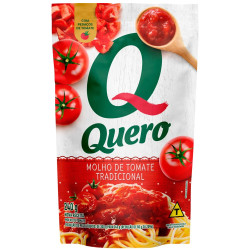 Molho de Tomate Quero Sachê 240g Tradici