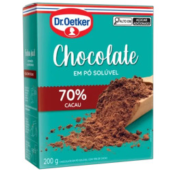 Chocolate em Po 70%  Dr.Oetker 200gr