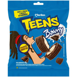 Biscoito Recheado Teens Marilan 80gr Bau