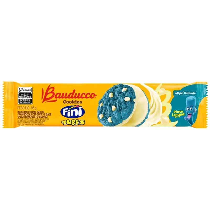 Biscoito Cookies Bauducco 96gr Fini Pint Biscoito Cookies Bauducco 96gr Fini Pint