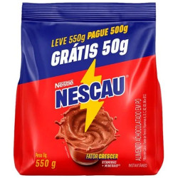 Achocolatado em Pó Nescau Sachê Leve 550