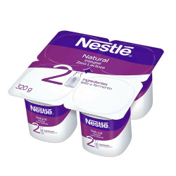 Iorgute Natural Nestlé 320Gr Zero Lactos