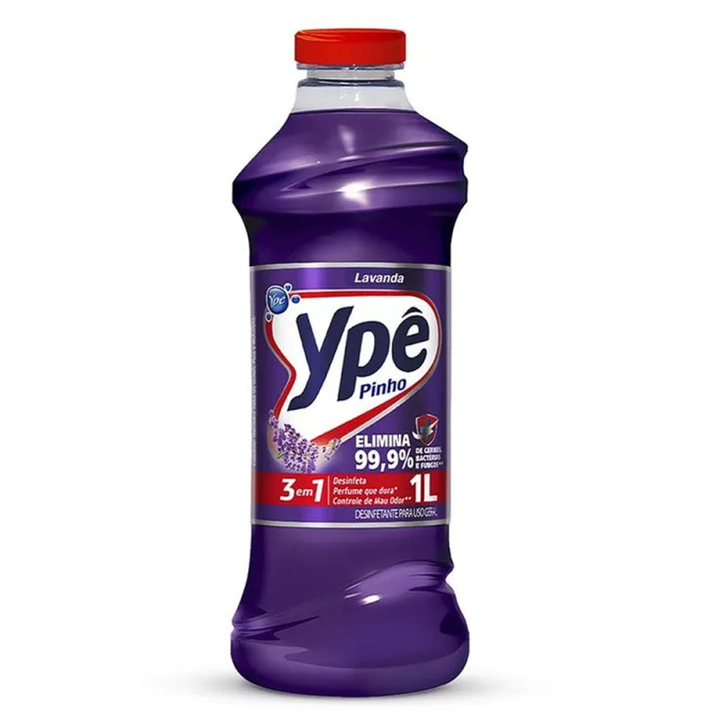 Desinfetante Ype Pinho 1lt Lavanda Desinfetante Ype Pinho 1lt Lavanda