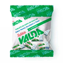 Goma Mascar Valda 24gr Mentol