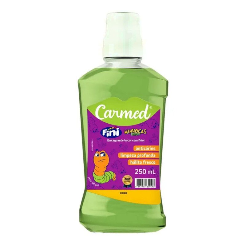 Enxaguante Bucal Carmed Fini 250ml Minho Enxaguante Bucal Carmed Fini 250ml Minho