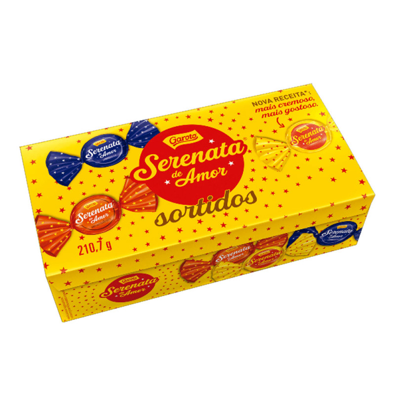 Bombom Garoto Seranata Cx 210,7gr Bombom Garoto Seranata Cx 210,7gr