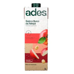 Alimento Soja Ades 1lt Maçã