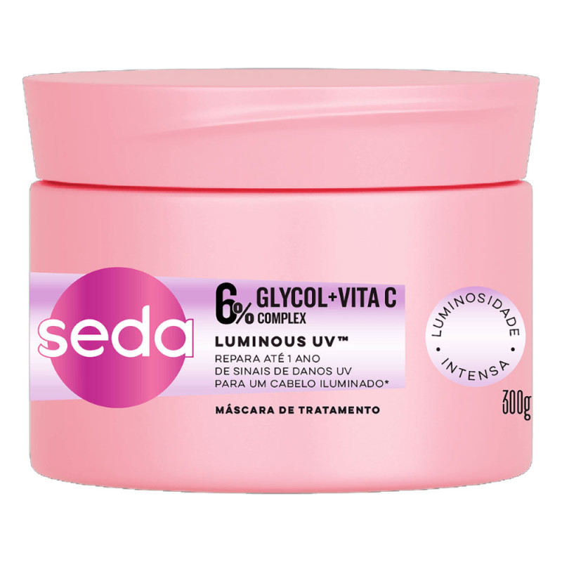 Máscara Tratamento Seda 300gr Luminous U Máscara Tratamento Seda 300gr Luminous U