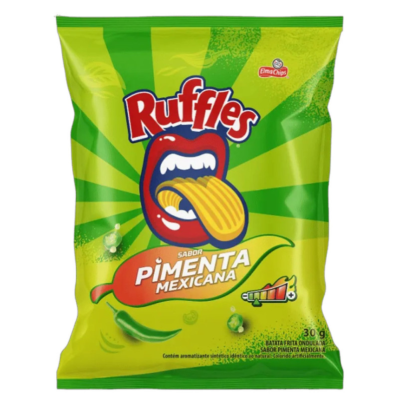 Batata Ruffles 110gr Pimenta Mexicana Batata Ruffles 110gr Pimenta Mexicana