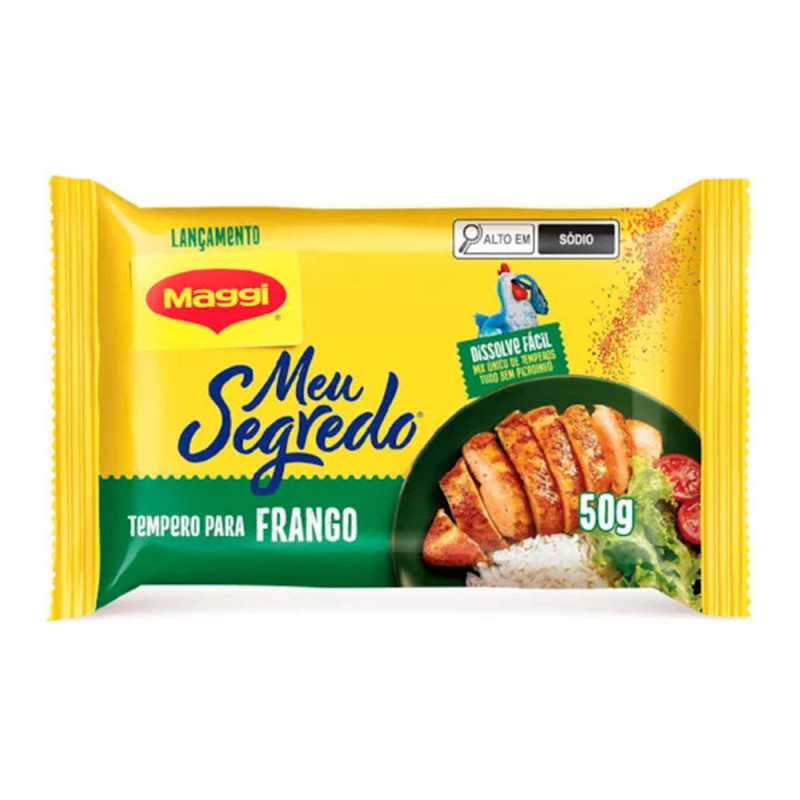 Tempero Maggi Gran 50gr Meu Segredo Fran Tempero Maggi Gran 50gr Meu Segredo Fran
