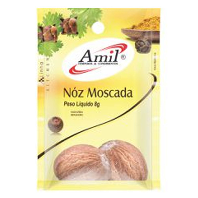 Noz Moscada Bola Amil 8gr Noz Moscada Bola Amil 8gr