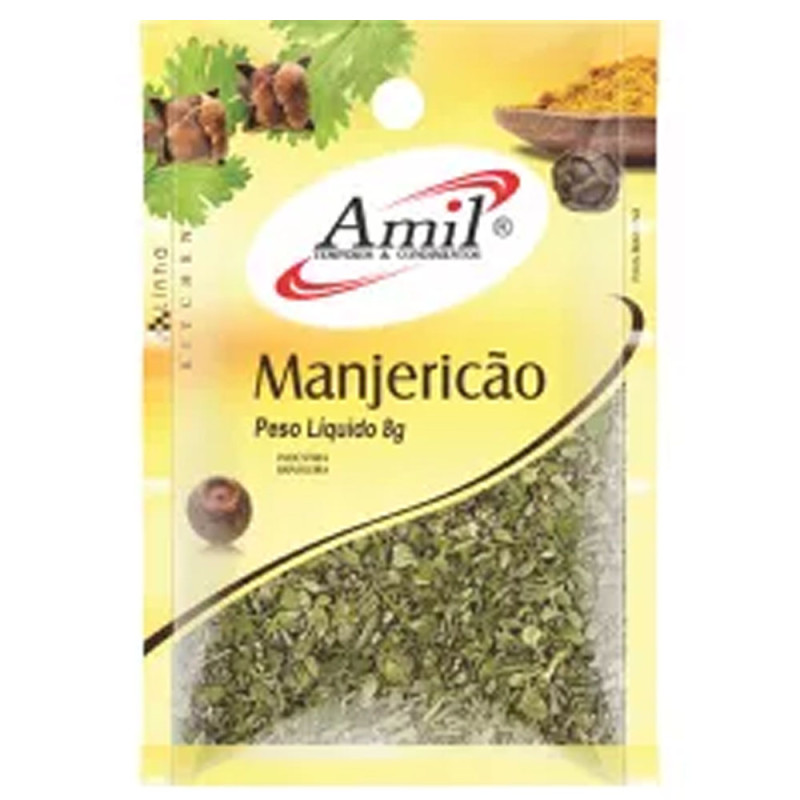Manjericão Amil 8gr Manjericão Amil 8gr